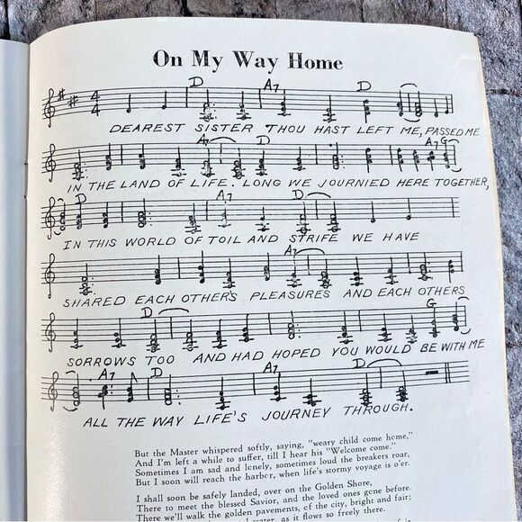 Vintage Sheet Music Cowboy Loye Presents 20 Famous Heart Songs Booklet - Picture 7 of 8